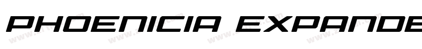 Phoenicia Expanded字体转换